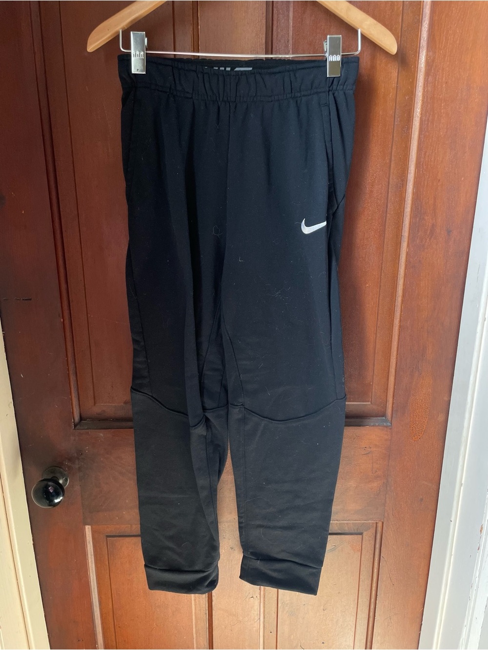 Nike dri fit boys extra large black pants